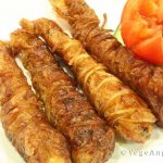 Pan-Fried Vegetable Rolls with Soy Sauce 干香小菜卷