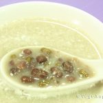 Snowy Red and Mung Bean Soup 雪花红绿豆糖水