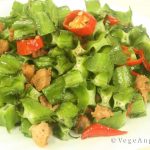 Stir-Fried Winged Bean with Soya Mince 香炒四角豆