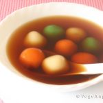 Glutinous Rice Balls in Brown Sugar Dessert Soup 长生果汤圆