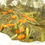 Stewed Herbal Amaranth Soup 燉苋菜枸杞汤