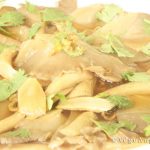 Steamed Abalone Mushrooms with Sesame Oil 清蒸鲍鱼菇
