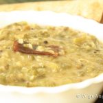 Spicy Mung Bean and Amaranth Gravy 绿豆苋菜咖哩酱