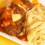 Pasta with Vegan Meatballs in Tomato Sauce 番茄酱素肉丸意大利面