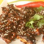 Munchy Bean Curd Parcels in Seasoned Soy Sauce 酱汁炸豆包