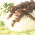 Marinated Soy Meat Rice 纯素卤肉饭