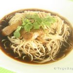 Spaghetti with Balsamic Vinegar Sauce 黑醋意大利面