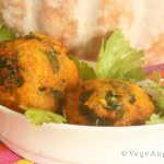 Fried Pumpkin and Coriander Balls 南瓜香菜炸丸