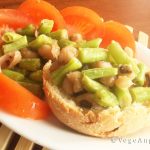 Stir-Fried Black Eyed Peas with Organic Green Beans and Sea Salt 香炒海盐四季眉豆